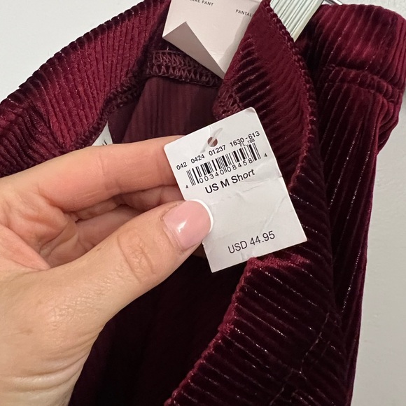 American Eagle Outfitters Deep Red Flare Pants - Picture 4 of 6